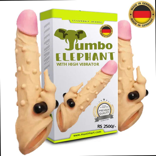 8 Inch Flexible Chocolate Penis Sleeve Extender